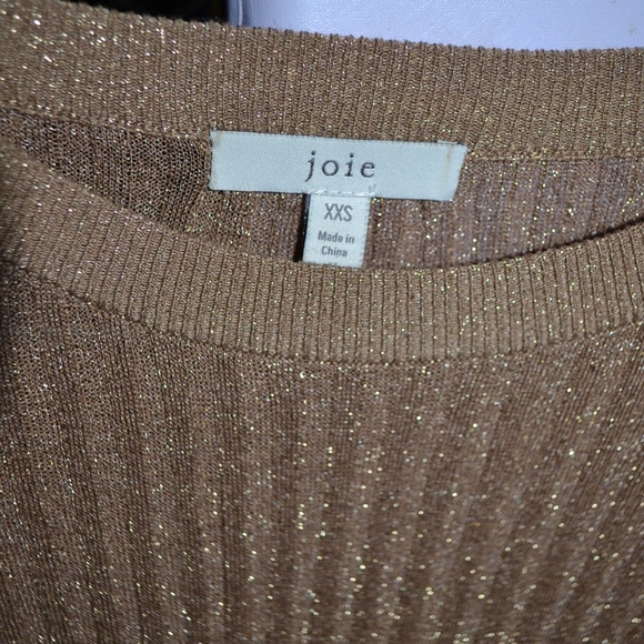Joie XXS Gold top party festive mermaid sleeves - Picture 3 of 12